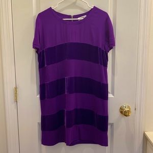 Purple Velvet Sonia Rykiel Dress